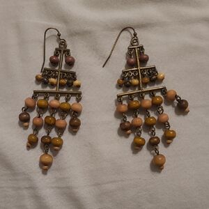 Bohemian Beaded Dangle Earrings